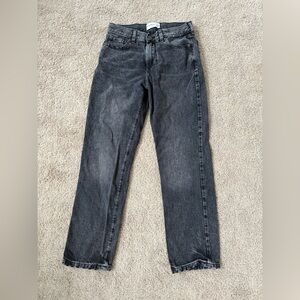 Abercrombie kids, loose fit jean, light black, size 11/12
